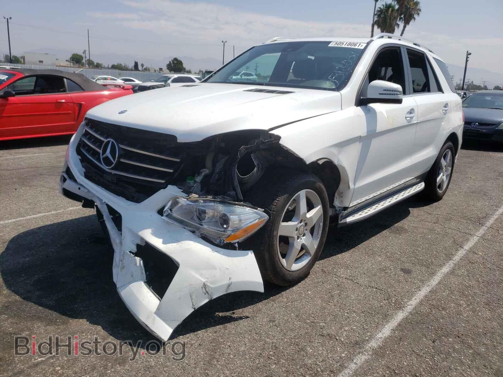 2014 MERCEDES-BENZ M-CLASS - VIN: 4JGDA5JB7EA286390 - Фото 2