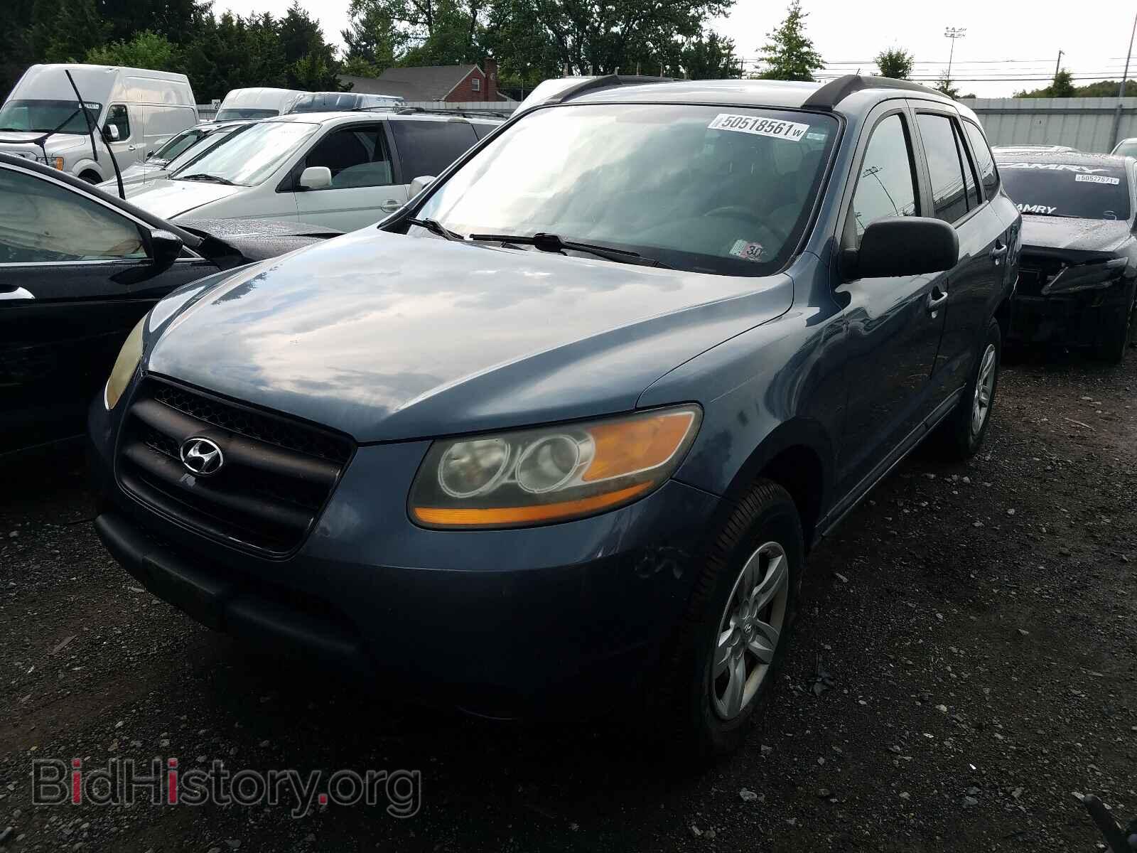 2009 HYUNDAI SANTA FE - VIN: 5NMSG13D09H278032 - Фото 2