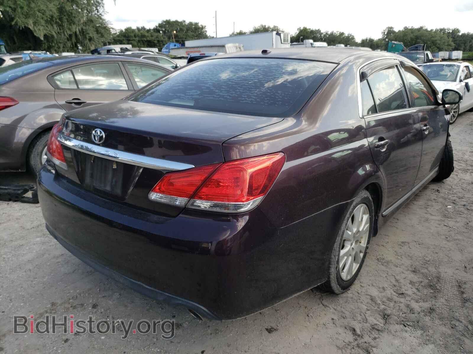 2011 TOYOTA AVALON - VIN: 4T1BK3DB1BU410393 - Фото 4
