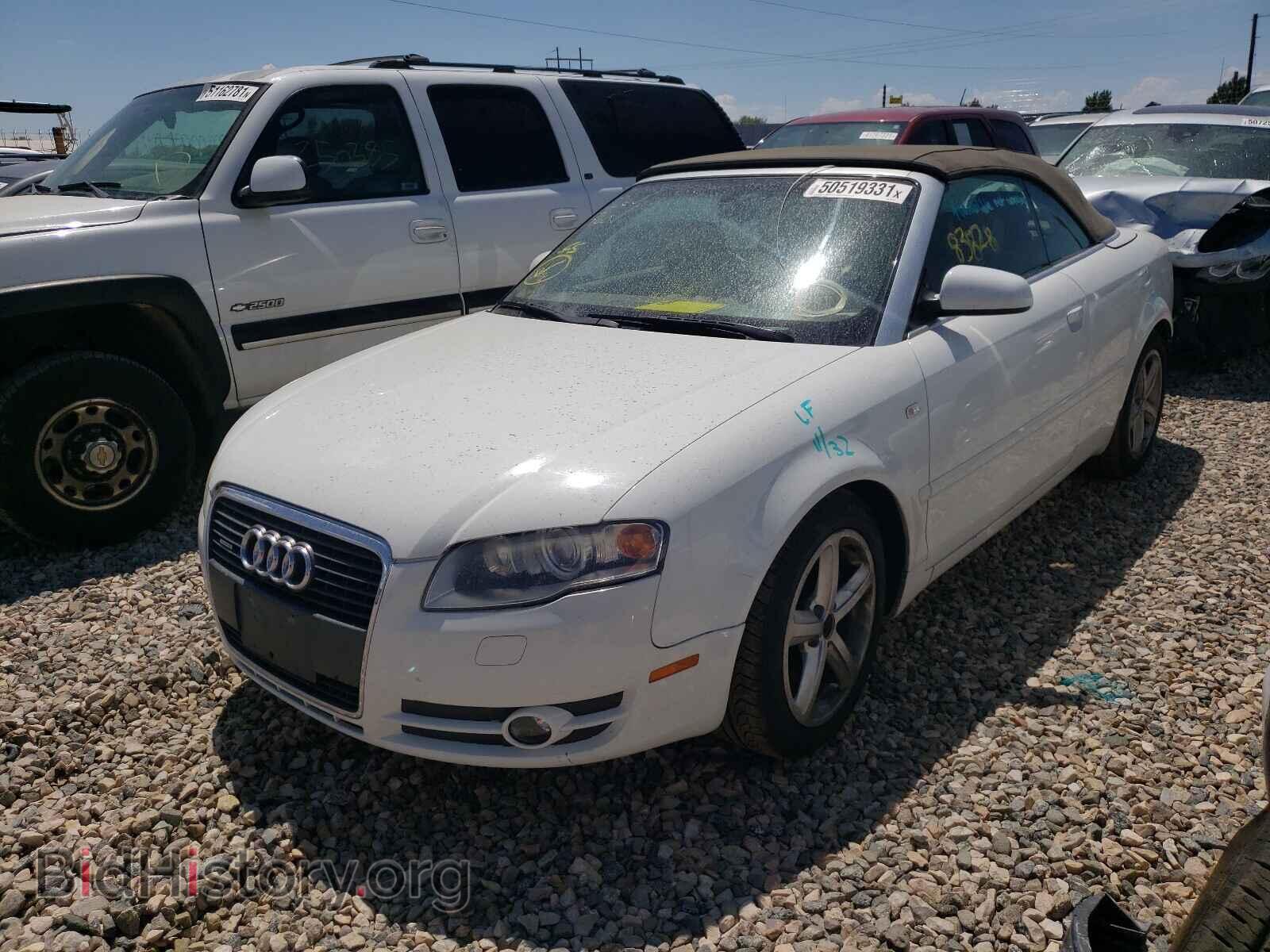 2007 AUDI A4 - VIN: WAUDH48H17K020118 - Фото 2
