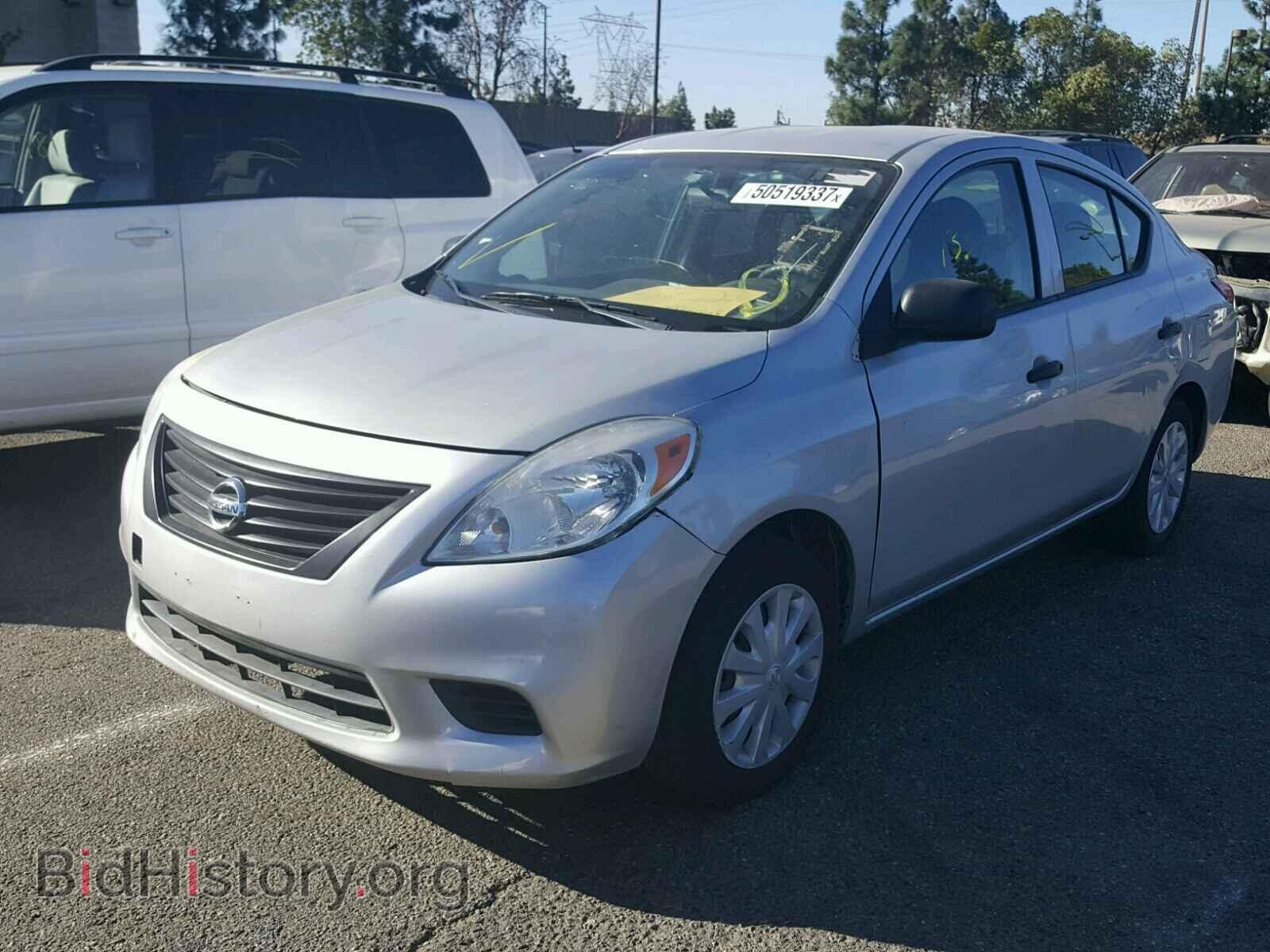 2012 NISSAN VERSA - VIN: 3N1CN7AP7CL925565 - Фото 2