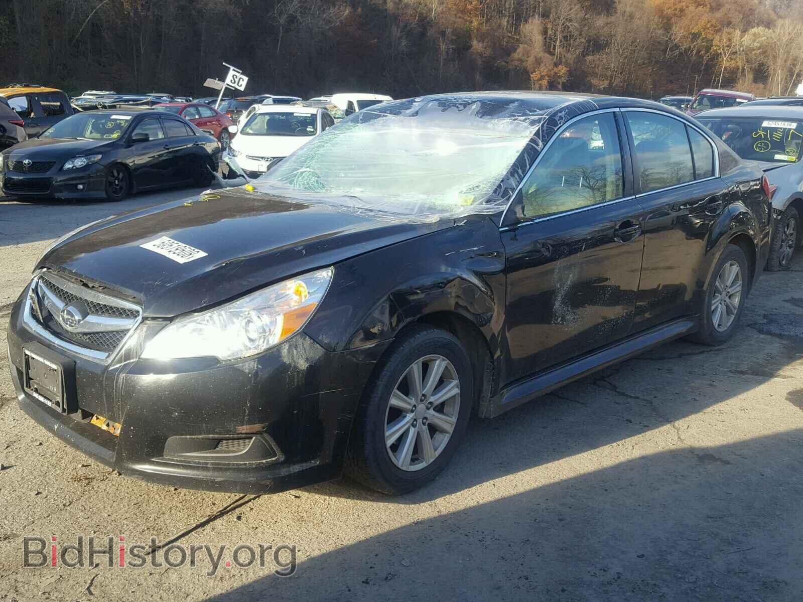 2011 SUBARU LEGACY - VIN: 4S3BMAC63B1262627 - Фото 2