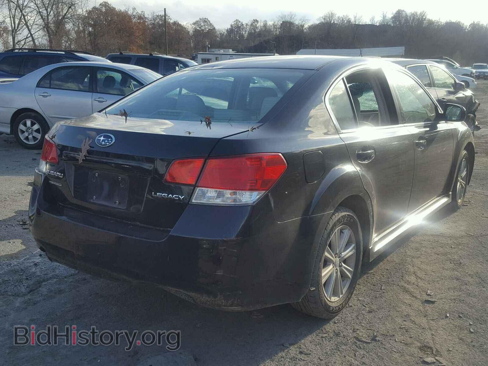2011 SUBARU LEGACY - VIN: 4S3BMAC63B1262627 - Фото 4