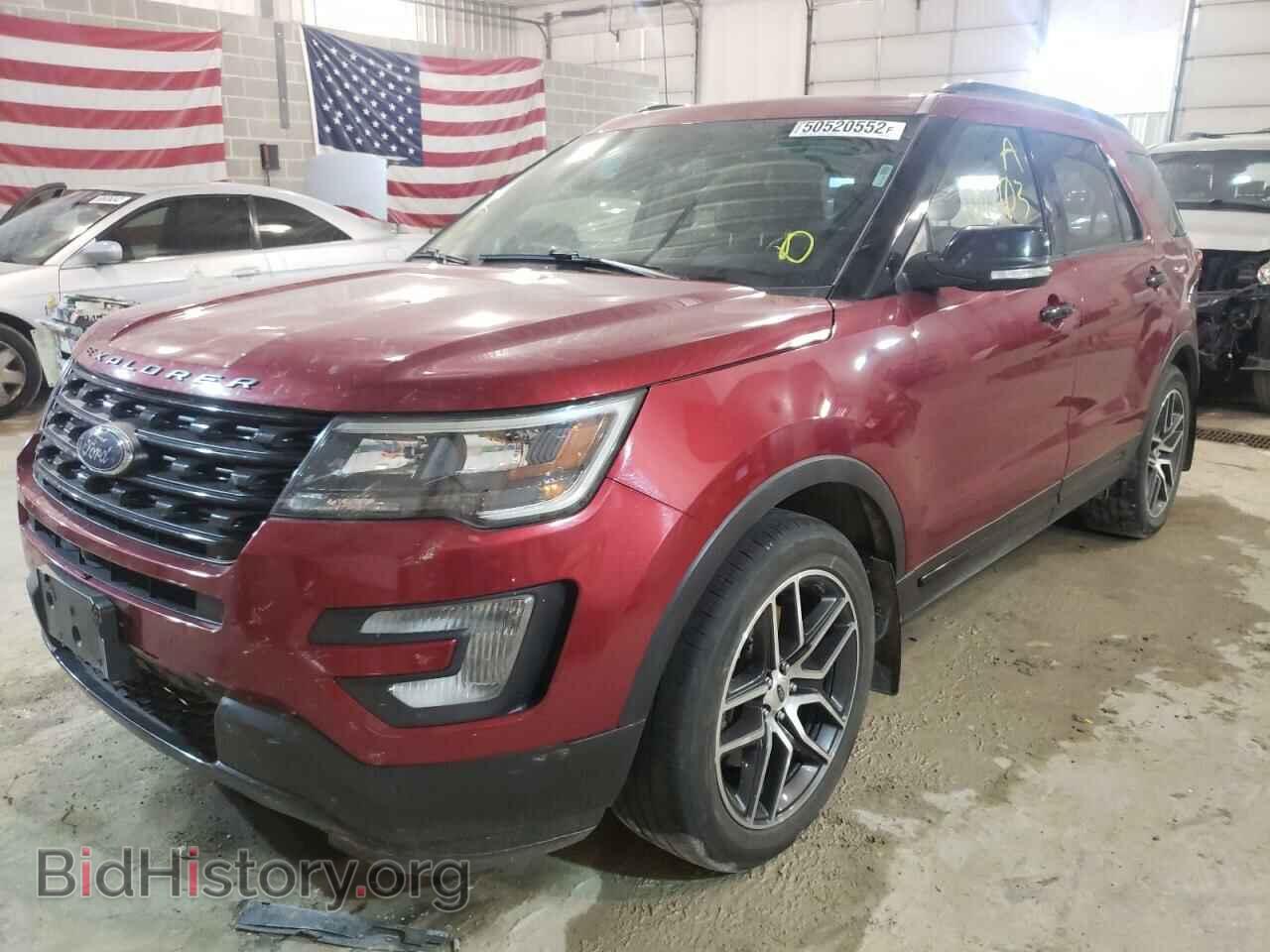 2016 FORD EXPLORER - VIN: 1FM5K8GT3GGD27245 - Фото 2
