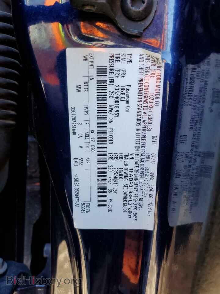 2017 FORD FOCUS - VIN: 1FADP3L93HL318901 - Фото 12
