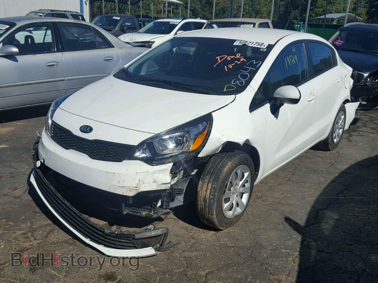 2017 KIA RIO - VIN: KNADM4A39H6118043 - Фото 2