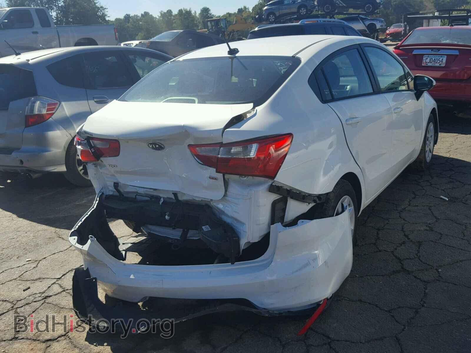 2017 KIA RIO - VIN: KNADM4A39H6118043 - Фото 4