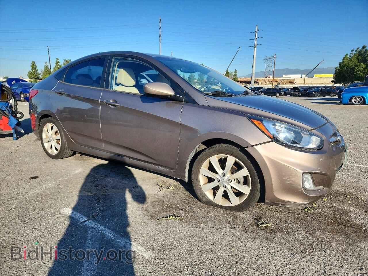 2013 HYUNDAI ACCENT - VIN: KMHCU4AE2DU299746 - Фото 4