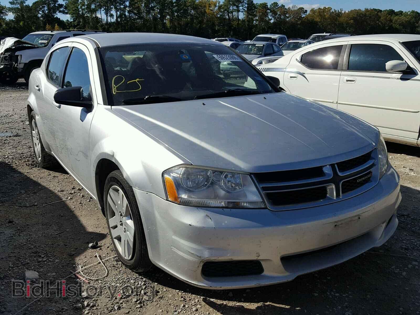 Фотография 1C3CDZAB2CN227613 - DODGE AVENGER 2012