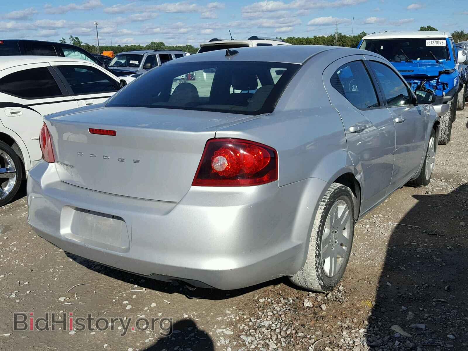 2012 DODGE AVENGER - VIN: 1C3CDZAB2CN227613 - Фото 4