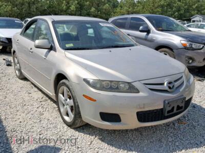 2007 Mazda 6 6 I, gold — VIN 1YVHP80C475M22027, Copart