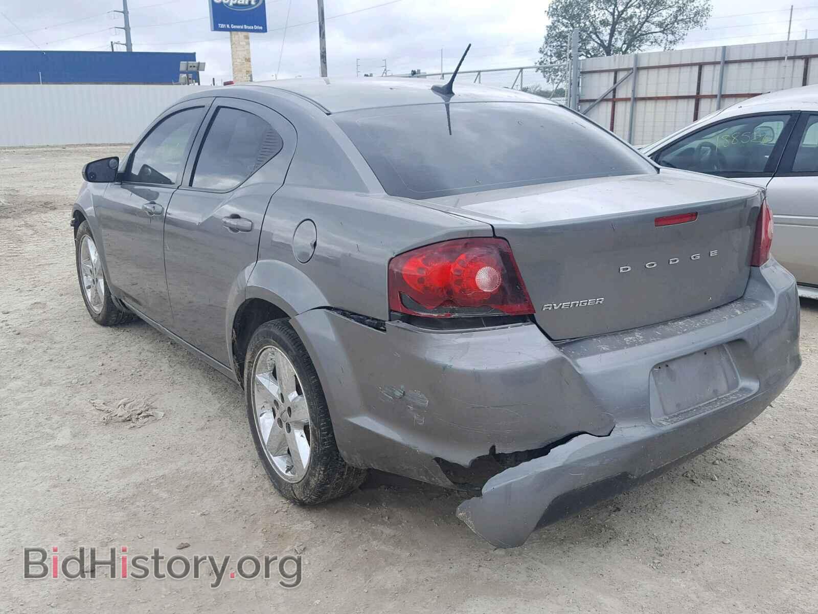 2013 DODGE AVENGER - VIN: 1C3CDZAB6DN687925 - Фото 3