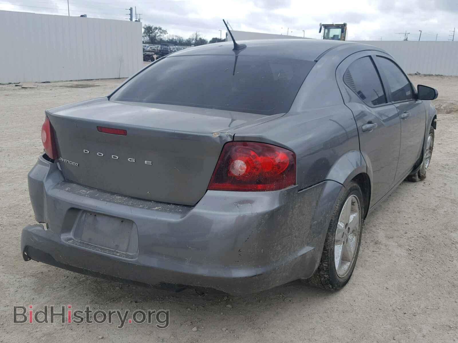 2013 DODGE AVENGER - VIN: 1C3CDZAB6DN687925 - Фото 4