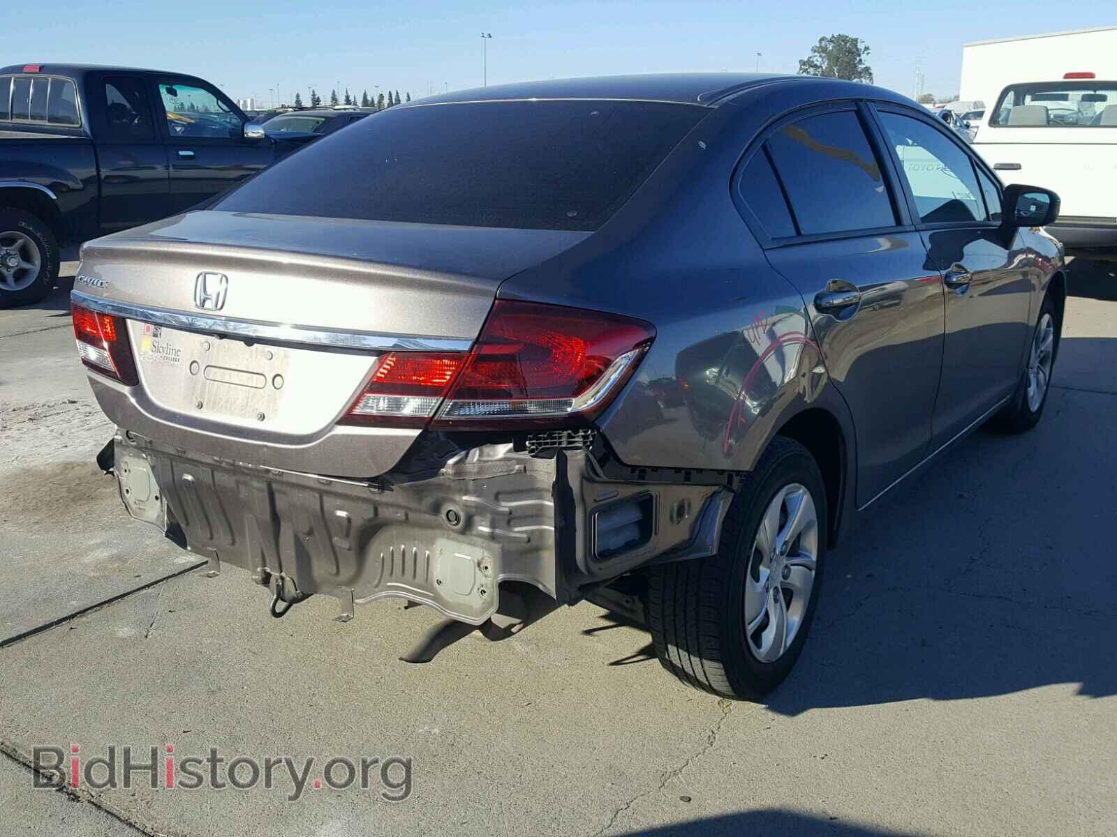 2014 HONDA CIVIC - VIN: 19XFB2F53EE218659 - Фото 4