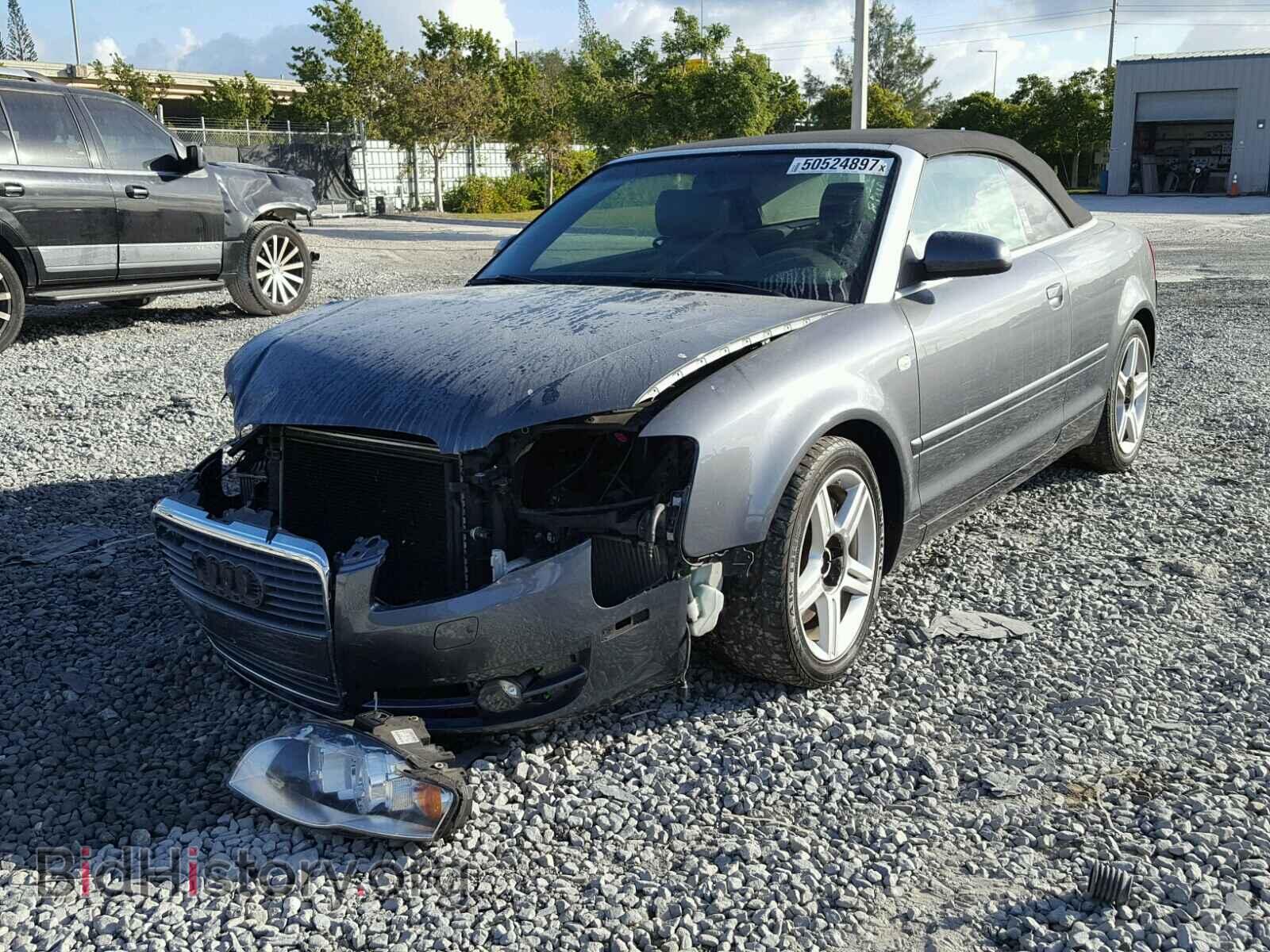 2007 AUDI A4 - VIN: WAUAF48H77K021606 - Фото 2