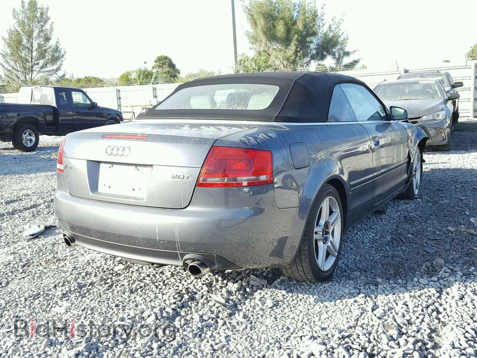 2007 AUDI A4 - VIN: WAUAF48H77K021606 - Фото 4