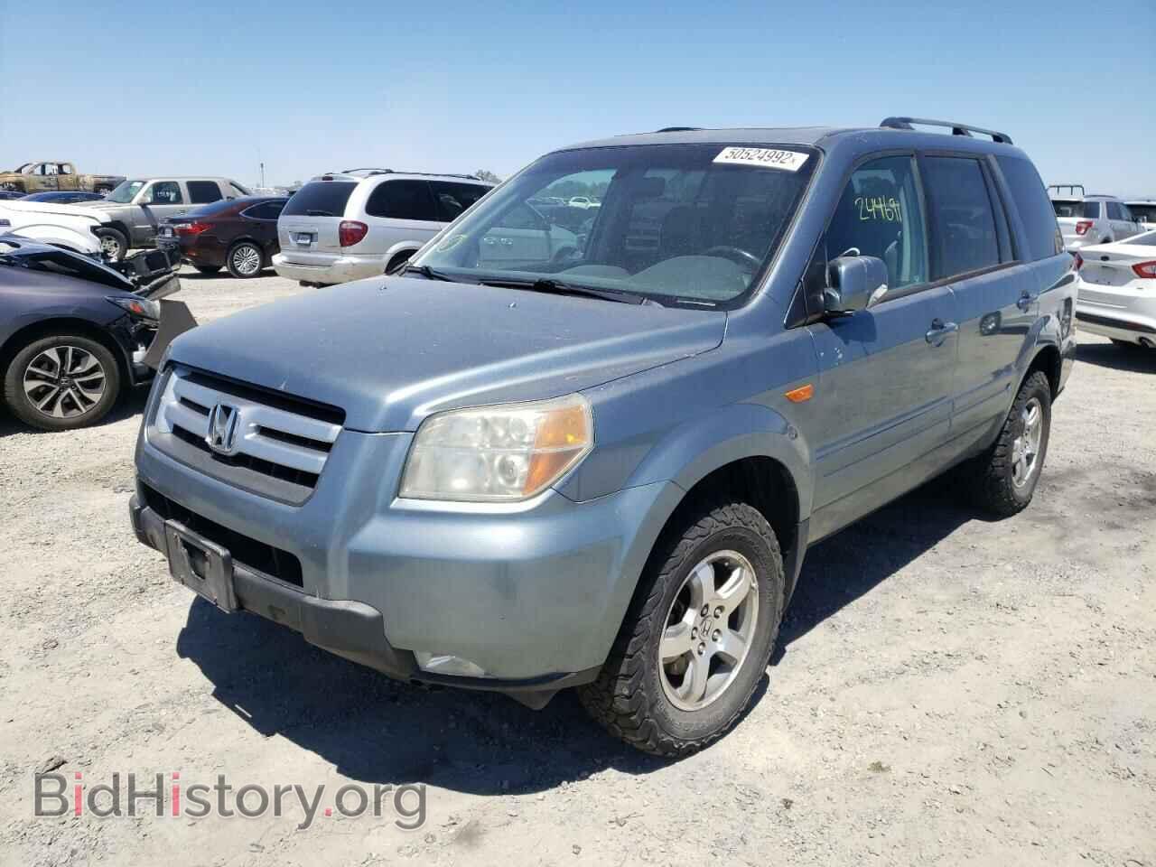 2006 HONDA PILOT - VIN: 2HKYF18536H529834 - Фото 2
