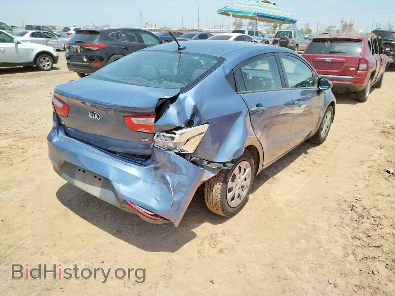 2016 KIA RIO - VIN: KNADM4A35G6612026 - Фото 4