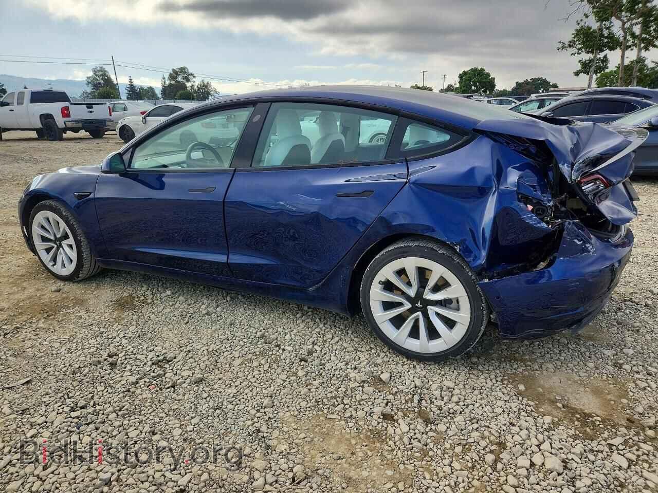 2022 TESLA MODEL 3 - VIN: 5YJ3E1EB5NF144232 - Photo 2