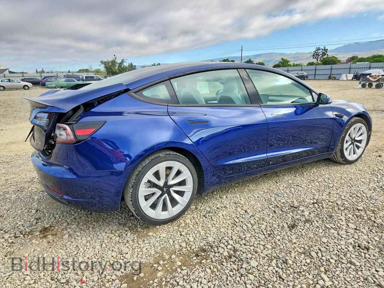 2022 TESLA MODEL 3 - VIN: 5YJ3E1EB5NF144232 - Photo 3