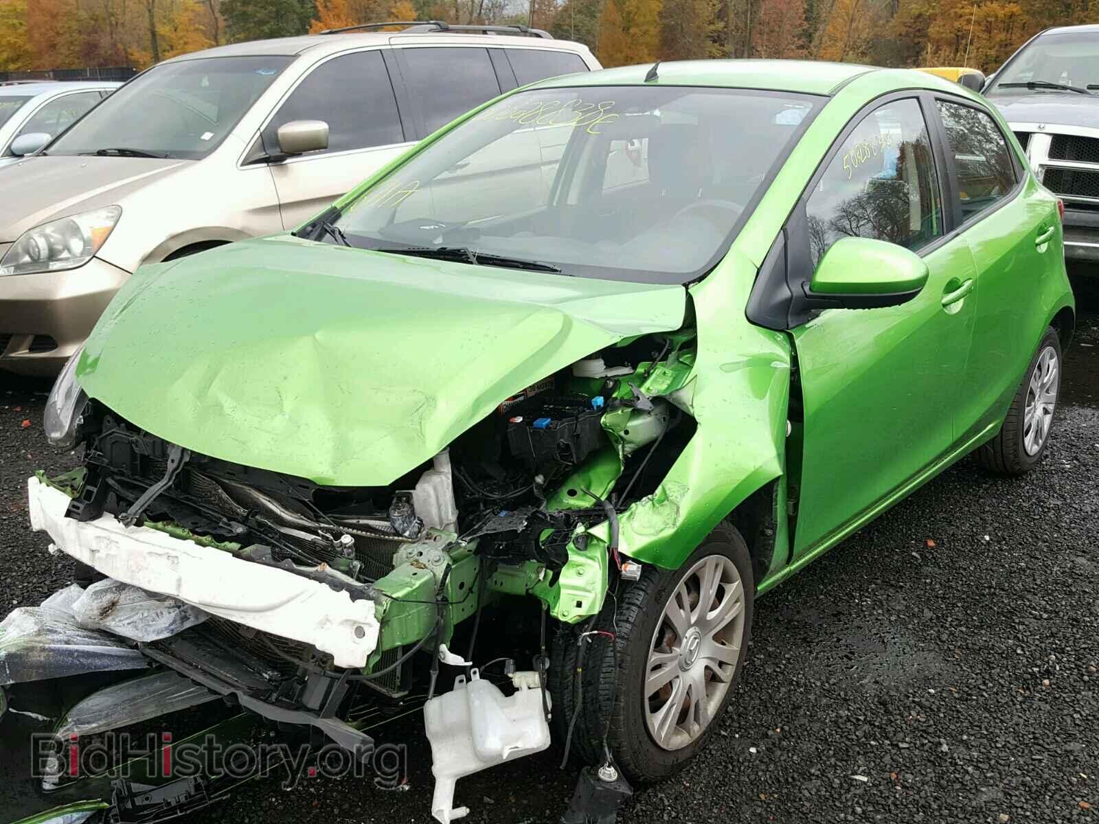 2011 MAZDA 2 - VIN: JM1DE1HZ1B0129203 - Photo 2