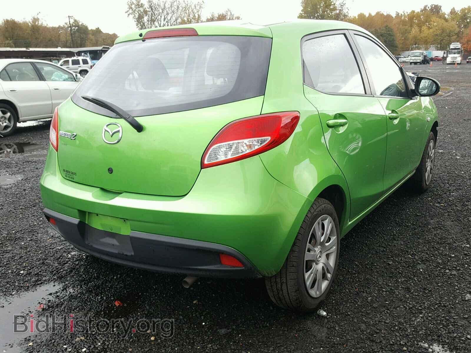 2011 MAZDA 2 - VIN: JM1DE1HZ1B0129203 - Photo 4