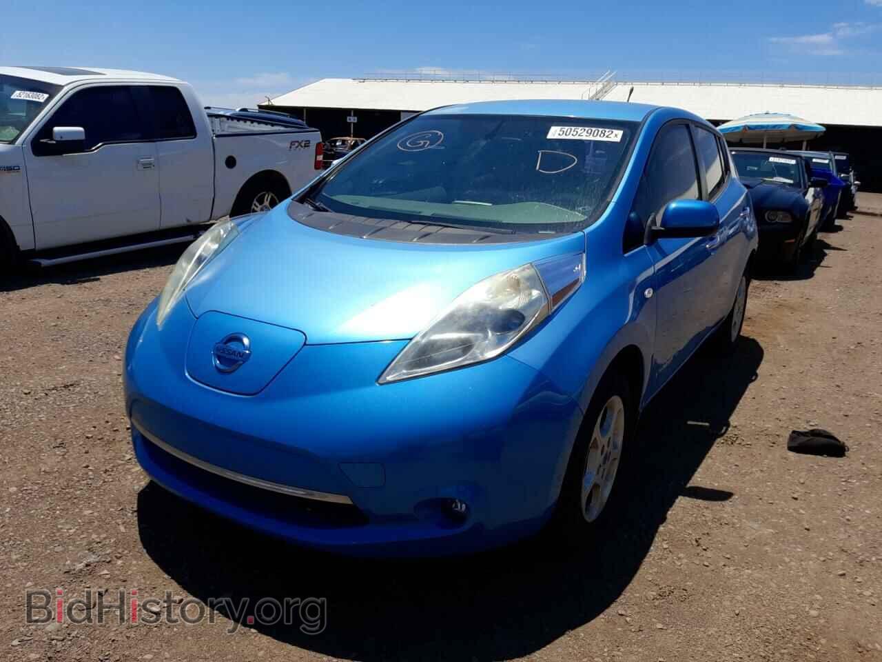 2011 NISSAN LEAF - VIN: JN1AZ0CP9BT003406 - Фото 2