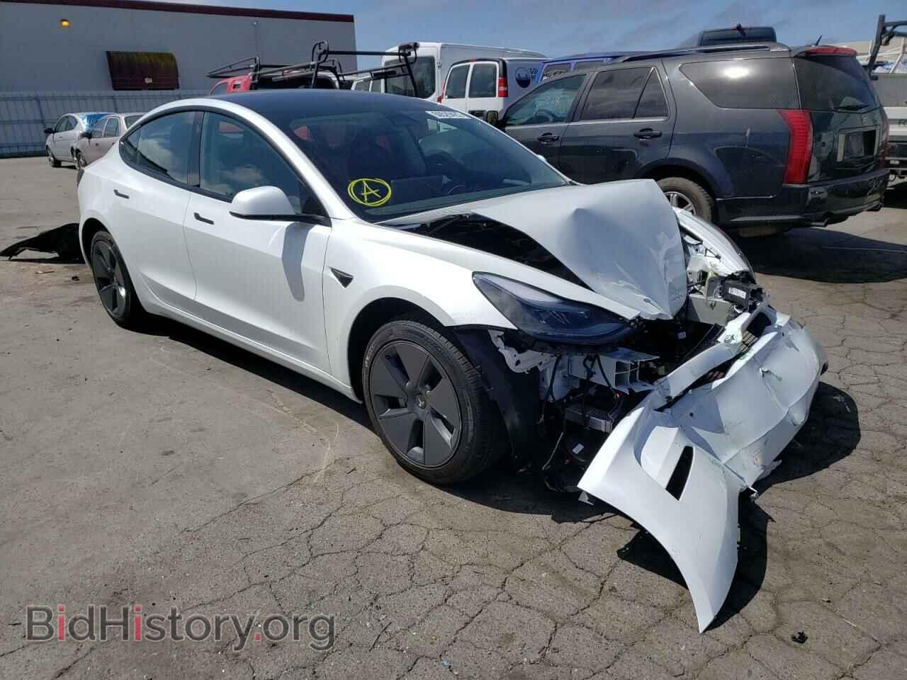 Фотография 5YJ3E1EB5NF257582 - TESLA MODEL 3 2022