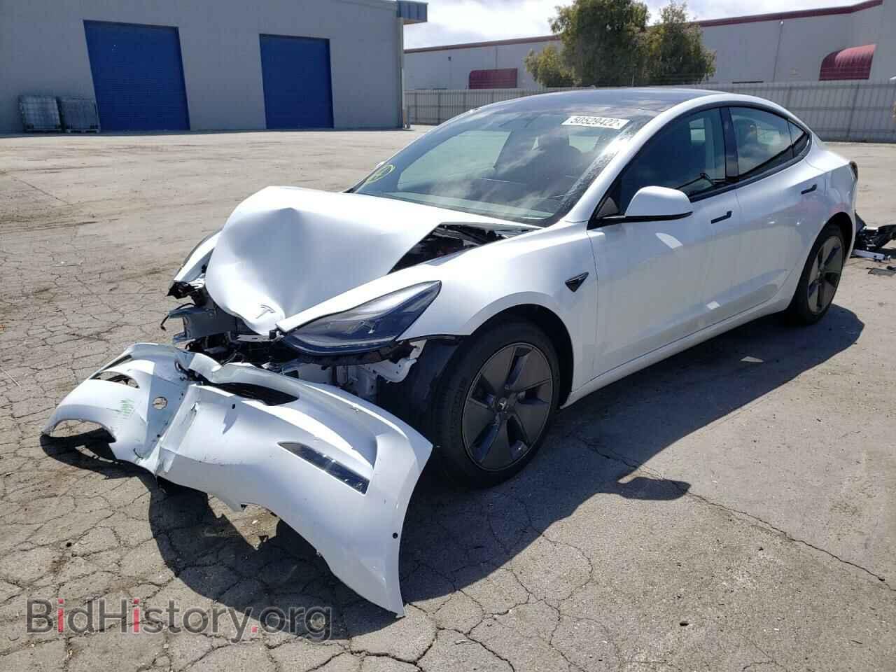 2022 TESLA MODEL 3 - VIN: 5YJ3E1EB5NF257582 - Фото 2