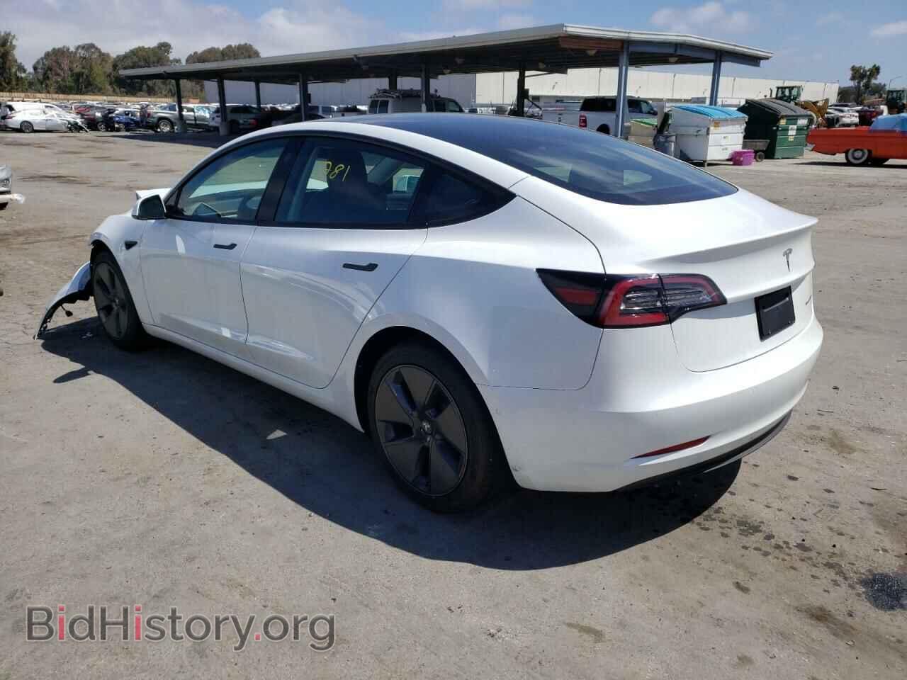 2022 TESLA MODEL 3 - VIN: 5YJ3E1EB5NF257582 - Фото 3