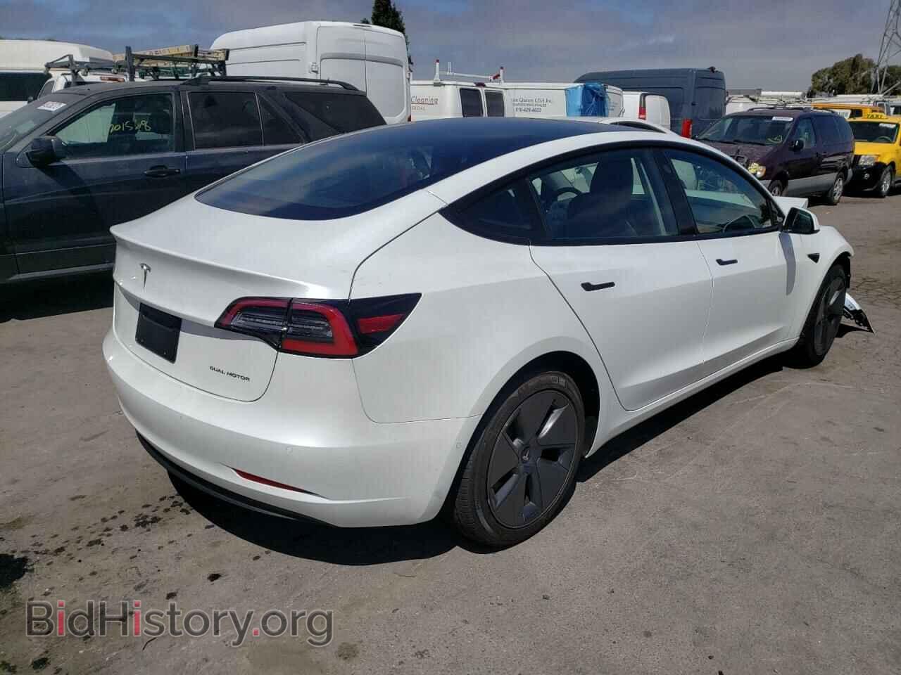 2022 TESLA MODEL 3 - VIN: 5YJ3E1EB5NF257582 - Фото 4