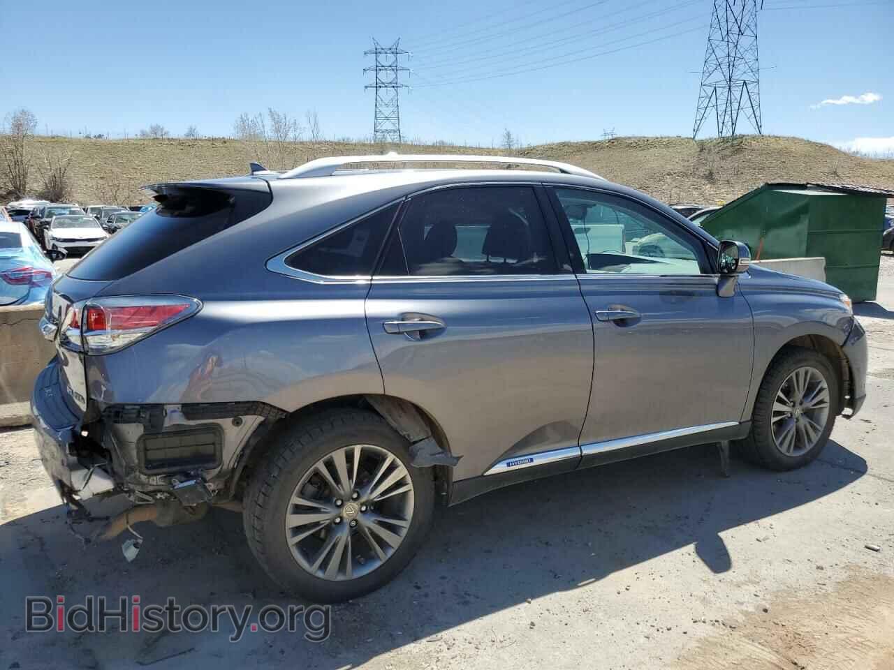 2013 LEXUS RX450 - VIN: JTJBC1BA1D2447939 - Фото 3