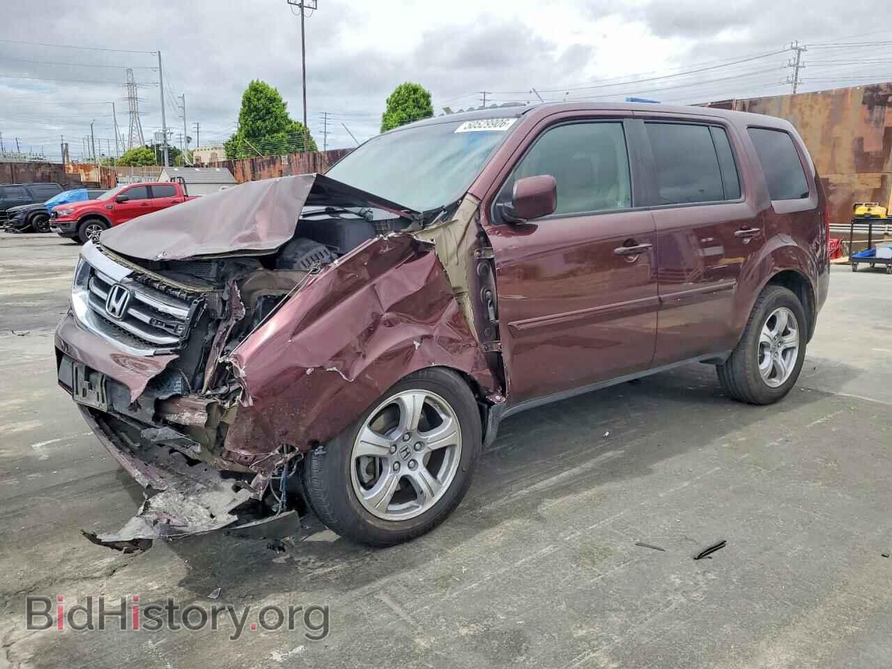 Фотография 5FNYF4H53CB016093 - HONDA PILOT 2012