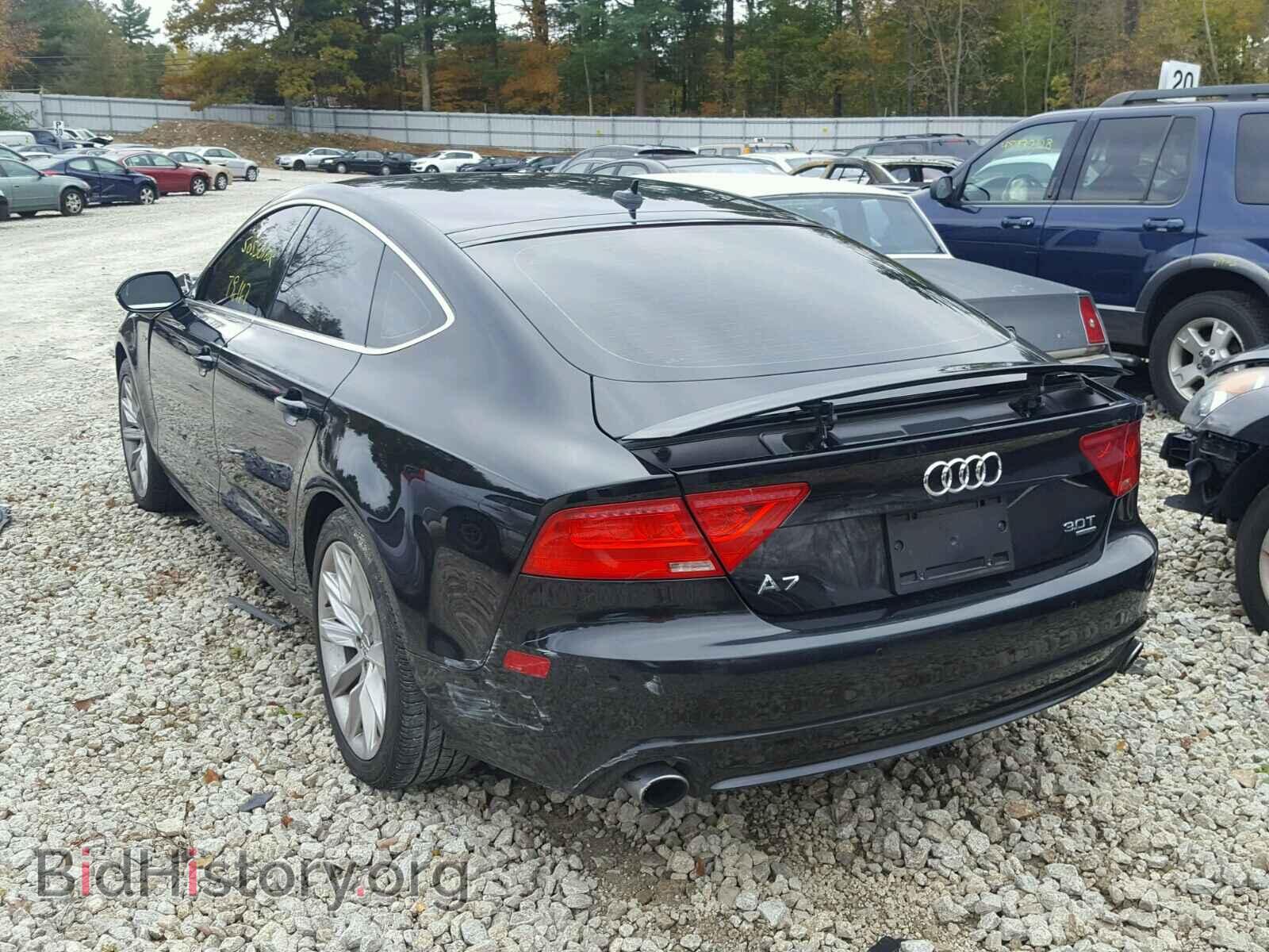 2012 AUDI A7 - VIN: WAUSGAFC9CN012390 - Фото 3