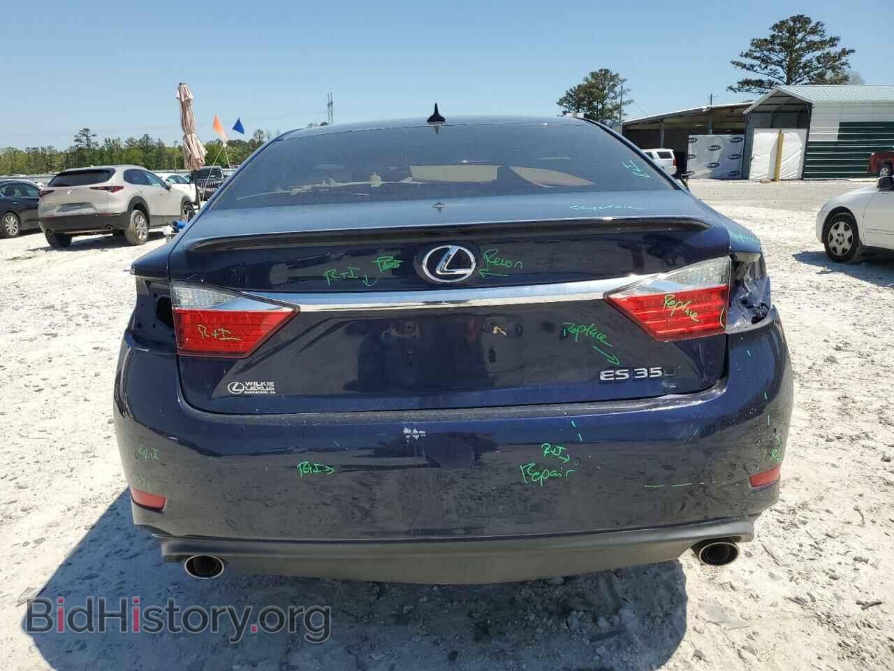 2013 LEXUS ES350 - VIN: JTHBK1GG0D2069291 - Фото 6