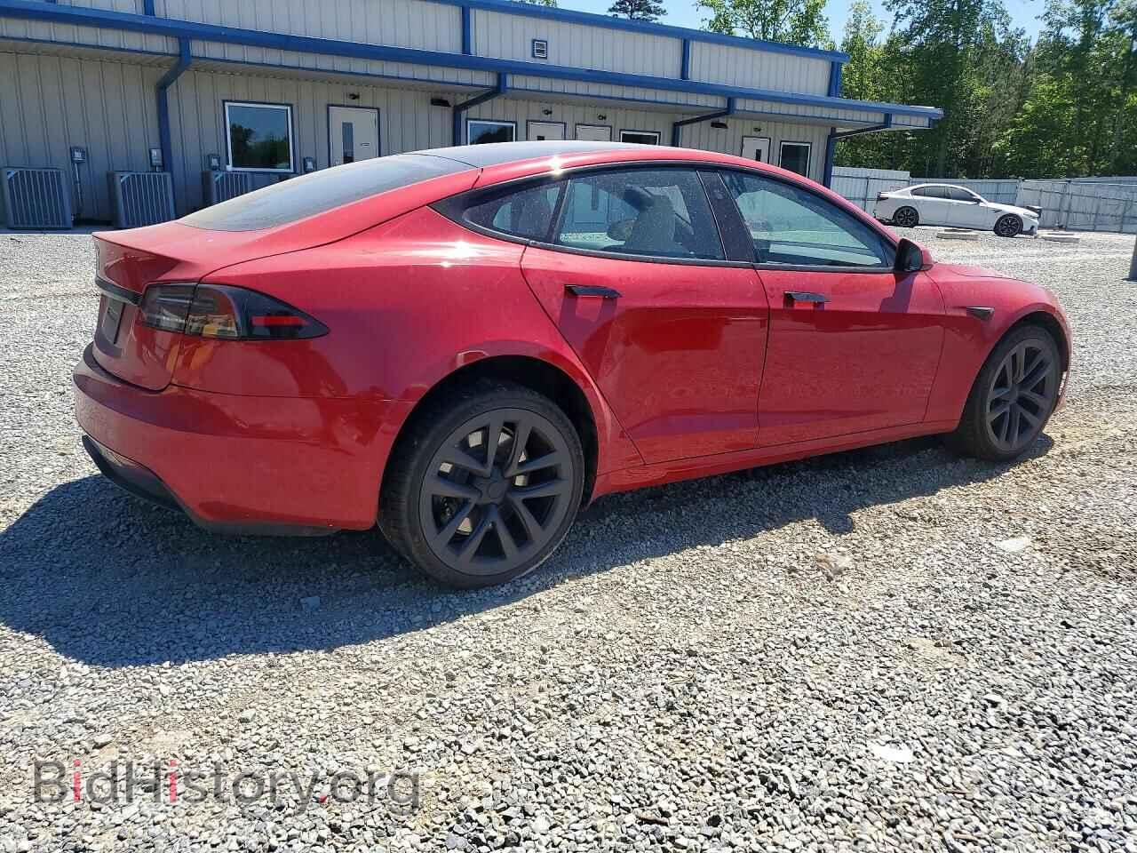 2022 TESLA MODEL S - VIN: 5YJSA1E51NF490554 - Фото 3