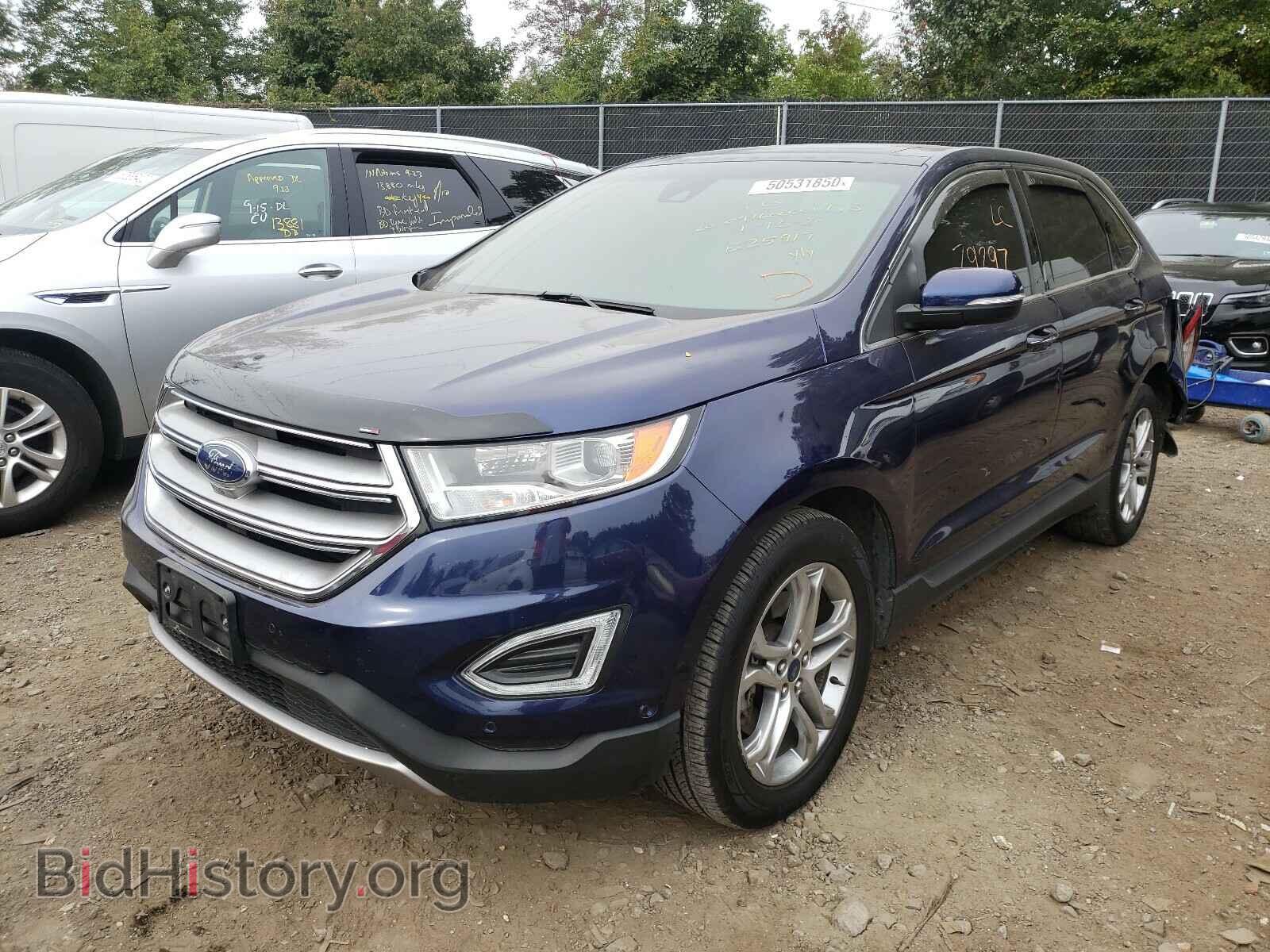 2016 FORD EDGE - VIN: 2FMPK4K97GBB25917 - Фото 2