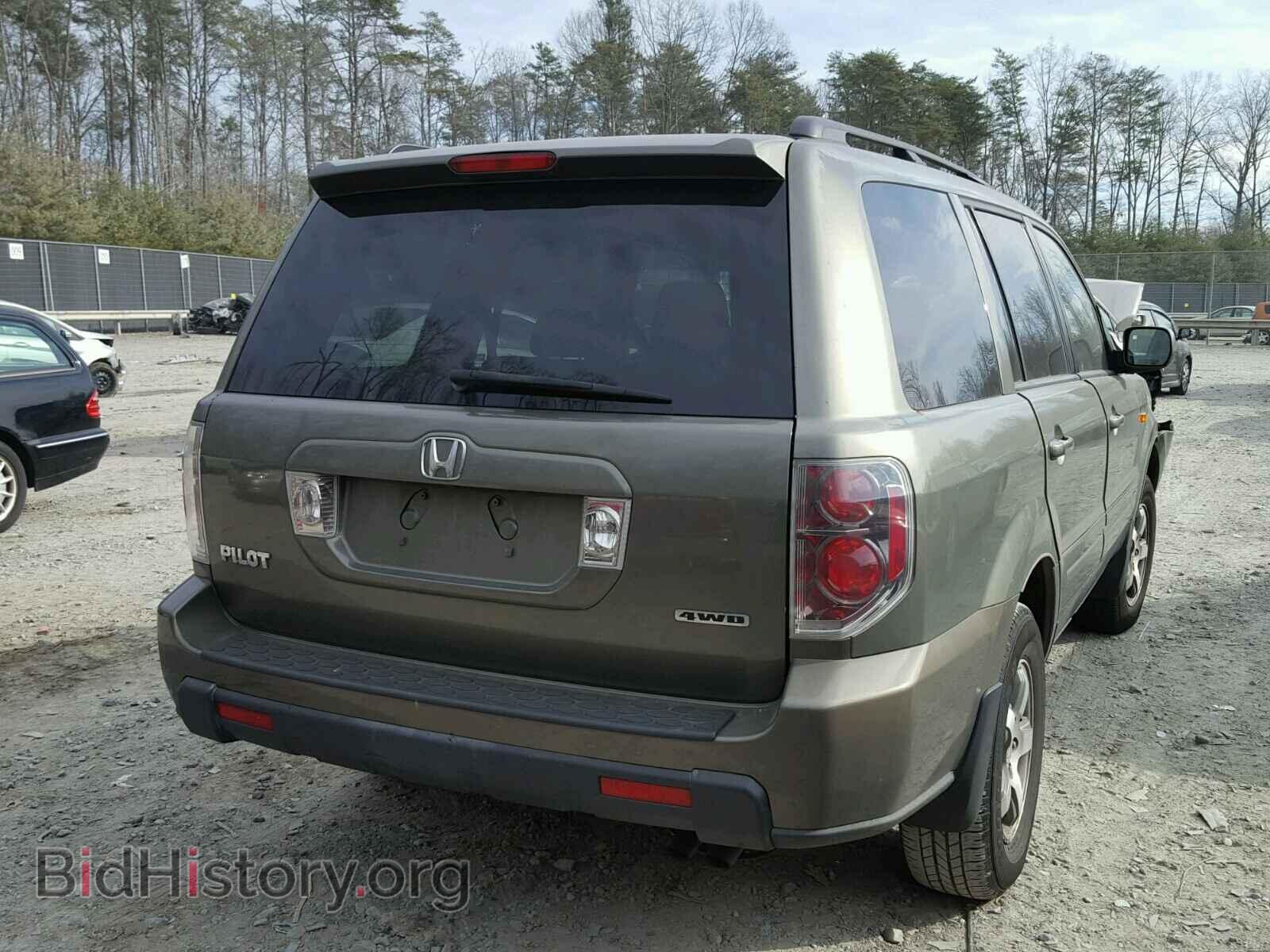 2007 HONDA PILOT - VIN: 5FNYF18407B018279 - Фото 4