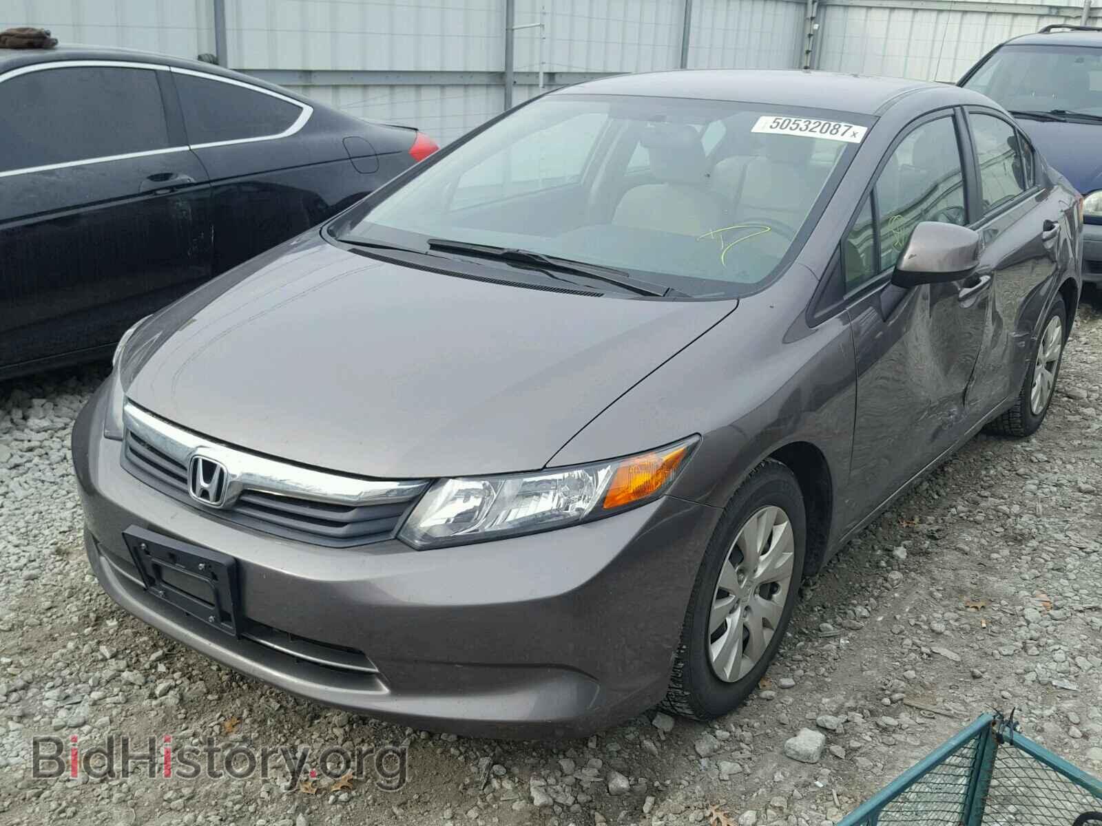 2012 HONDA CIVIC - VIN: 19XFB2F5XCE108771 - Фото 2