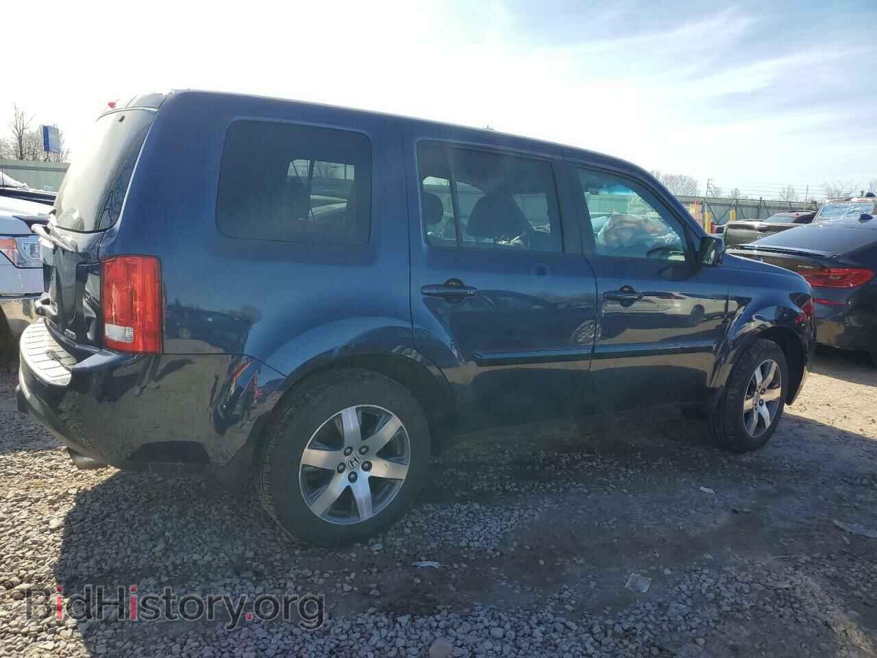 2014 HONDA PILOT - VIN: 5FNYF4H40EB053791 - Фото 3