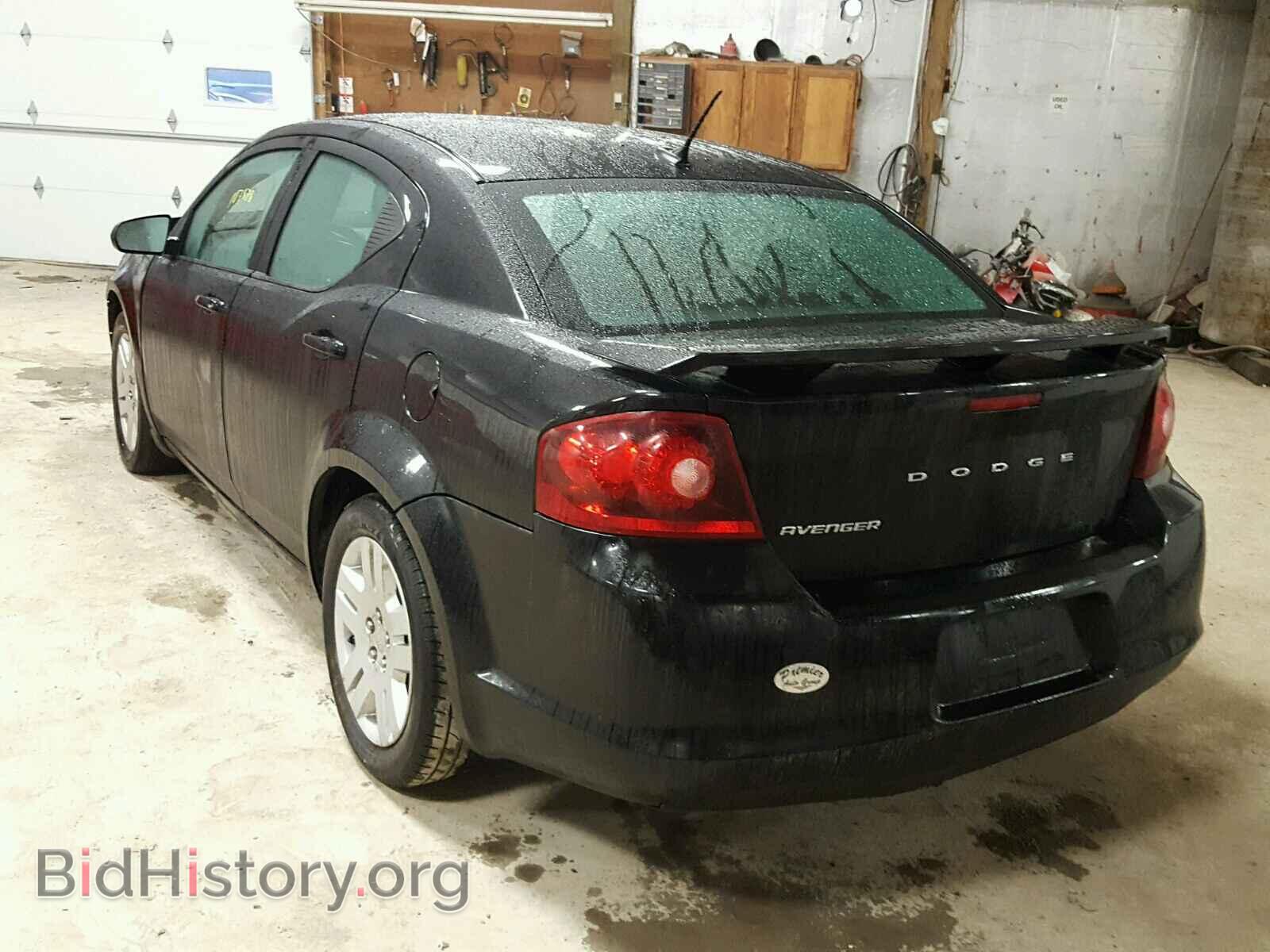 2012 DODGE AVENGER - VIN: 1C3CDZAB0CN324714 - Фото 3