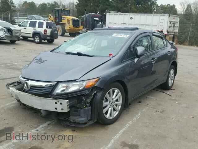 2012 HONDA CIVIC - VIN: 2HGFB2F84CH306715 - Фото 2