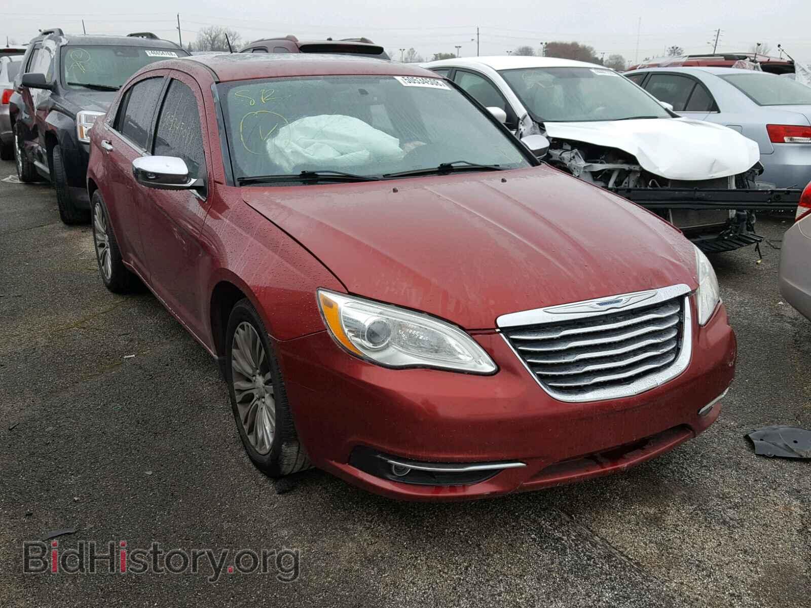 Фотография 1C3CCBCB8CN307280 - CHRYSLER 200 2012