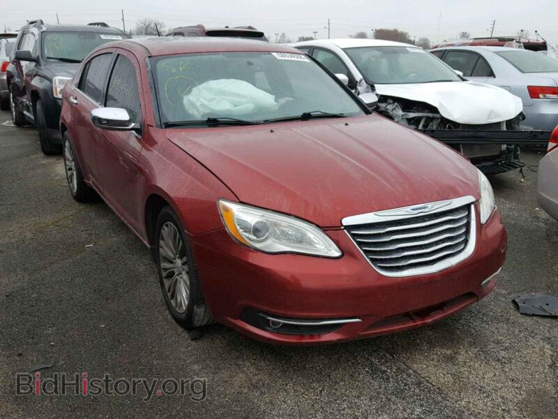 2012 Chrysler 200 200 Limite (VIN 1C3CCBCB8CN307280) — фото 1 из 10, Copart, повреждение: передняя часть