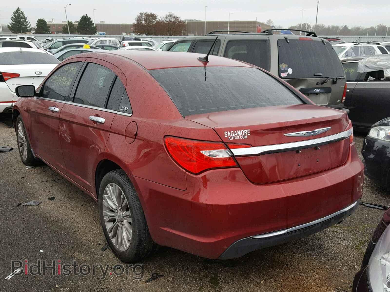 2012 CHRYSLER 200 - VIN: 1C3CCBCB8CN307280 - Фото 3