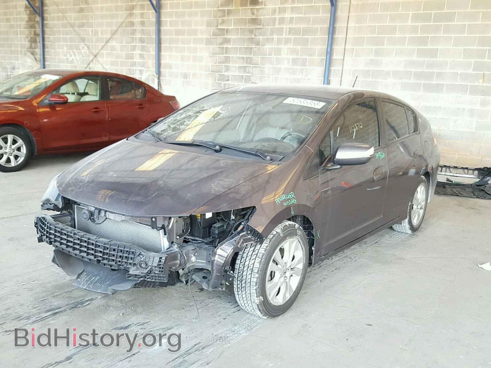 2013 HONDA INSIGHT - VIN: JHMZE2H70DS001602 - Фото 2