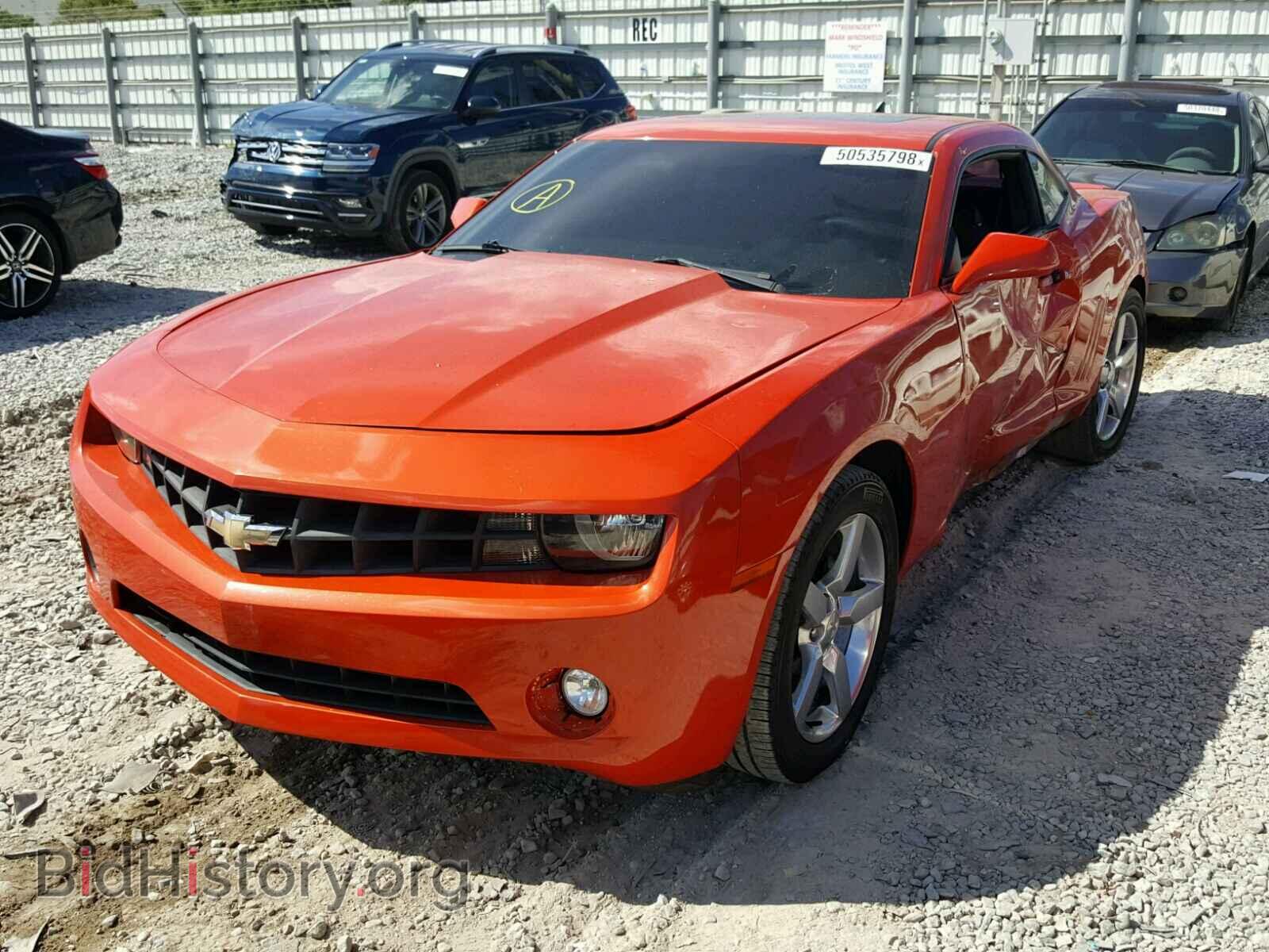 2012 CHEVROLET CAMARO - VIN: 2G1FB1E35C9115936 - Фото 2