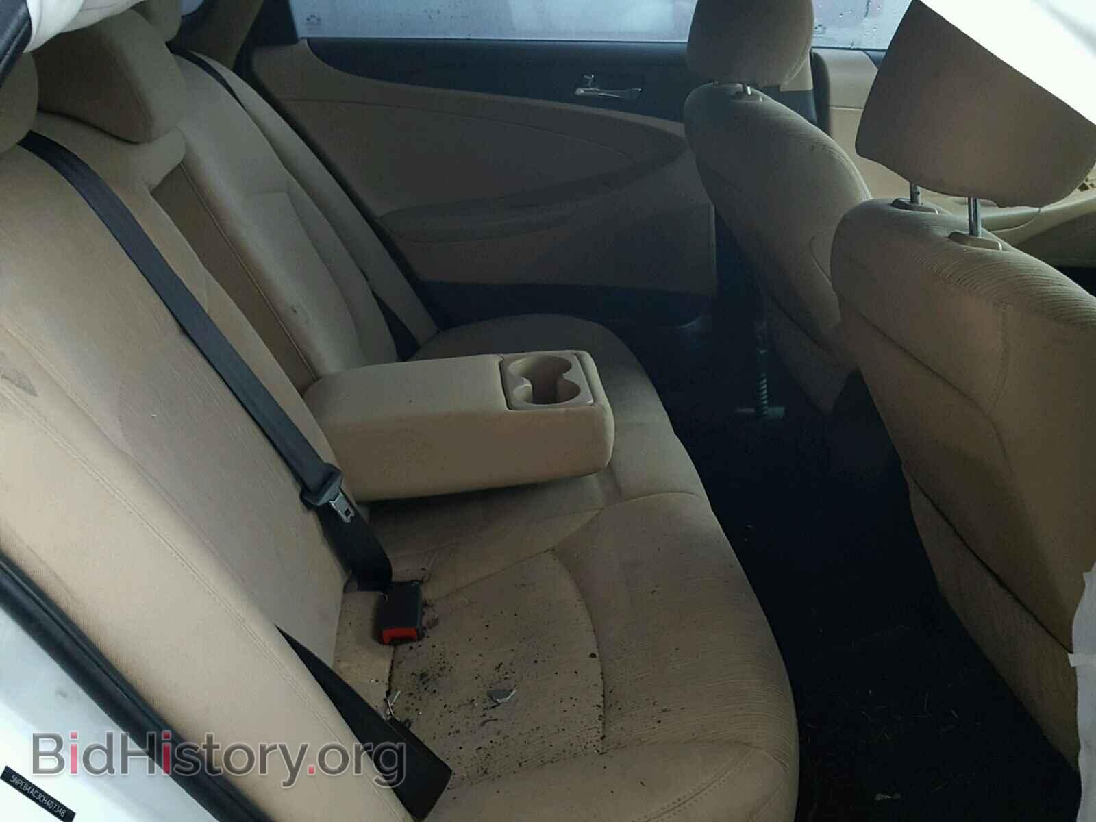 2012 HYUNDAI SONATA - VIN: 5NPEB4AC3CH407348 - Photo 6