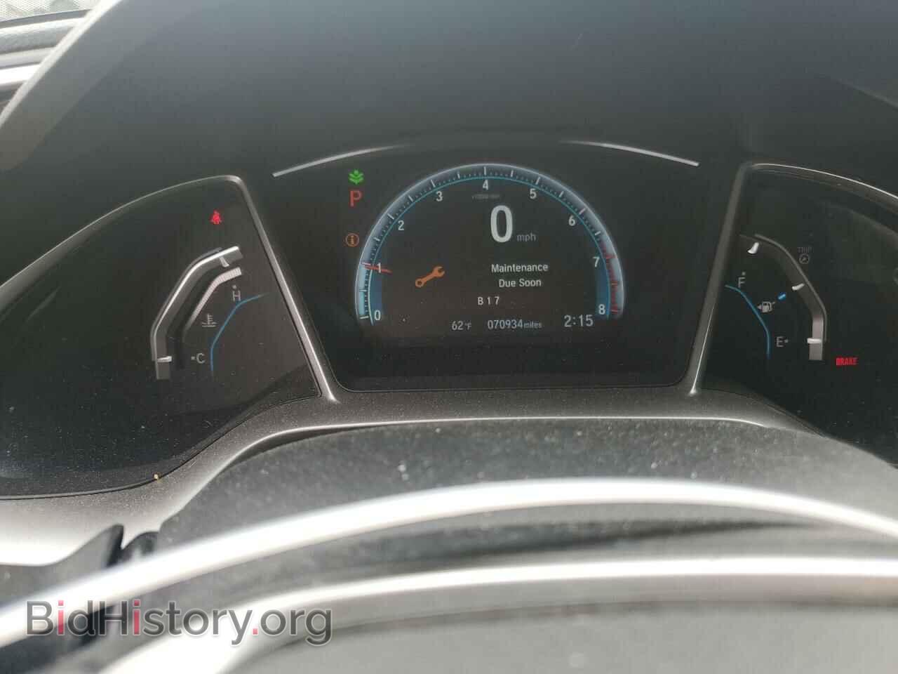 2016 HONDA CIVIC - VIN: 19XFC2F75GE072654 - Фото 9