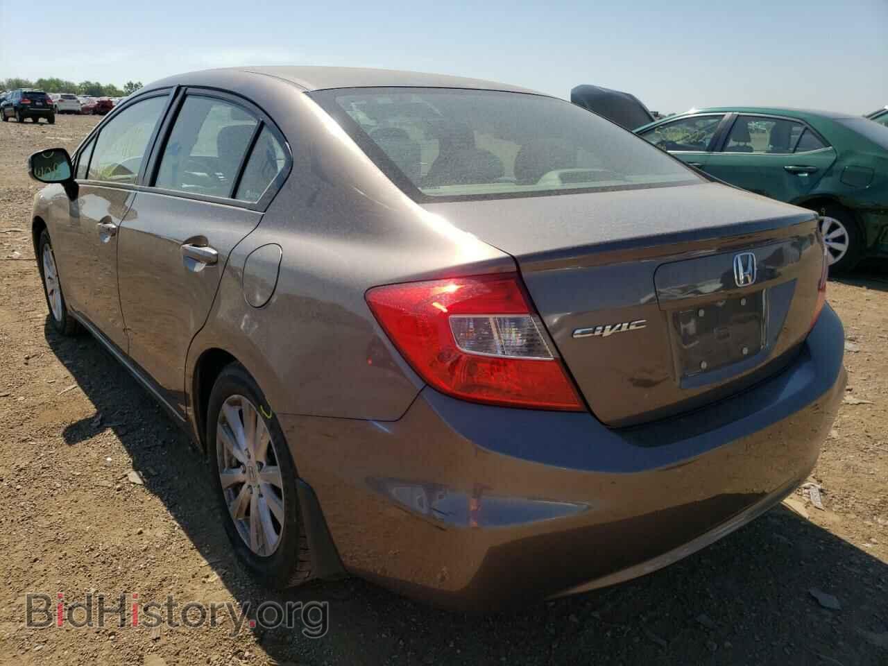2012 HONDA CIVIC - VIN: 2HGFB2F80CH513439 - Фото 3